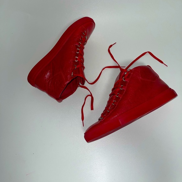 BALENCIAGA Men's leather sneakers! - Picture 9 of 12